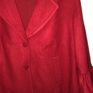 Halogan bell sleeve jacket/blazer M